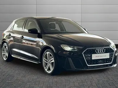 Used Audi A1 Sportback S-Line 148 HP (108 kW) 2019 Mythos black Hatchback