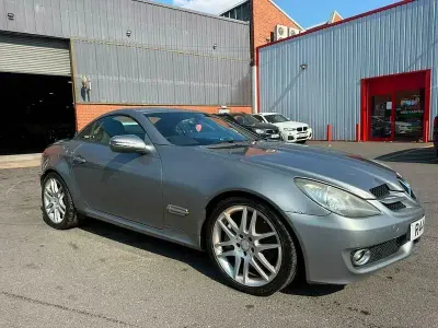 Used Mercedes SLK200 2009 Silver Cabriolet
