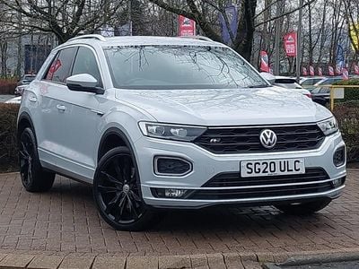 Used VW T-Roc R-line 150 HP (110 kW) 2020 Silver SUV