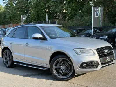 Used Audi Q5 S-line plus 258 HP (189 kW) 2015 Silver SUV