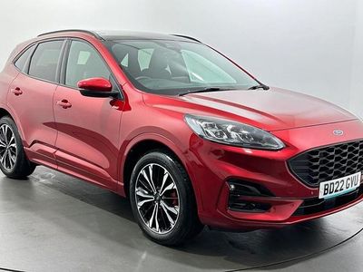 Red Used 2022 Ford Kuga ST-Line X SUV | £16,497 (Fair price)