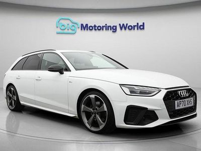 Used Audi A4 Black Edition 150 HP (110 kW) 2021 White Estate