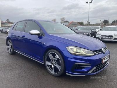 Used VW Golf VII R 310 HP (228 kW) 2018 Blue Hatchback