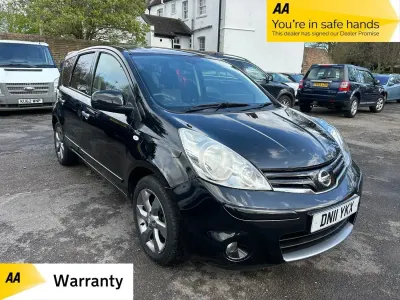 Używany Nissan Note N-TEC 110 KM (80 kW) 2011 Czarny Hatchback