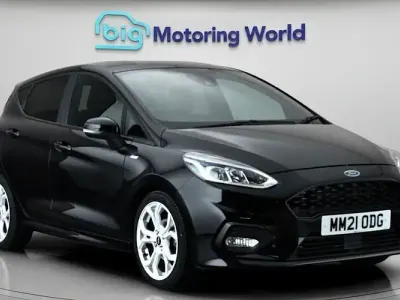 Used Ford Fiesta ST-Line 125 HP (91 kW) 2021 Black Hatchback