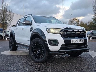 White Used 2022 Ford Ranger Wildtrack Pickup | £22,490 (Fair price)