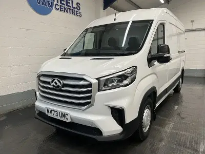 Used Maxus V90 163 HP (119 kW) 2023 White Van