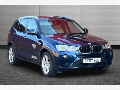 Usado BMW X3 Comfort Edition 190 HP (139 kW) 2017 Azul SUV