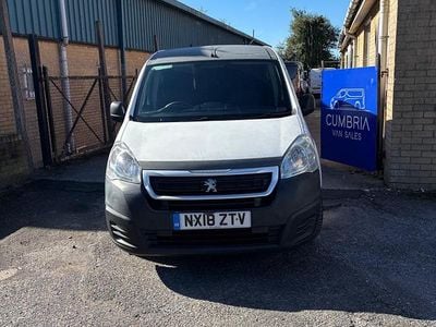 White Used 2018 Peugeot Partner S MPV | £4,850 (Good price)