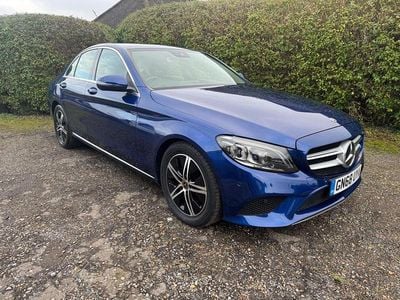 Used Mercedes C220 Premium 194 HP (142 kW) 2019 Blue Sedan