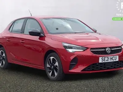 Used Vauxhall Corsa-e 100 kW (136 HP) 2021 Red Hatchback