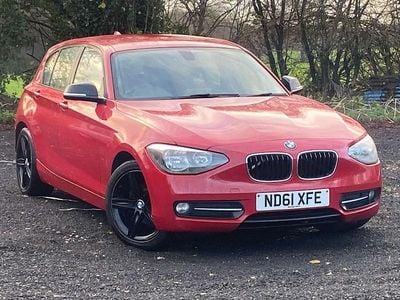 Used BMW 116 Sport Line 2012 Red Hatchback