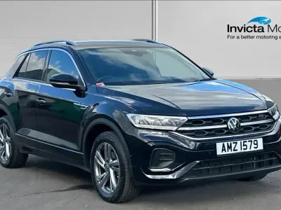 Used VW T-Roc R-line 150 HP (110 kW) 2023 Black SUV