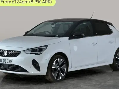 Usado Vauxhall Corsa-e Elite 100 kW (136 HP) 2020 Branco Citadino