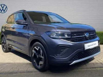 Usado VW T-Cross R-line 115 HP (84 kW) 2025 Cinzento SUV