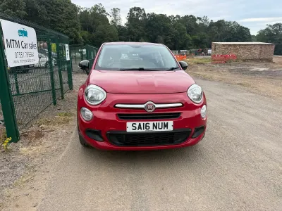 Used Fiat 500X Pop 110 HP (80 kW) 2016 Red SUV
