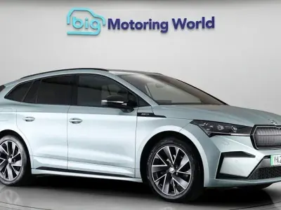 Used Skoda Enyaq iV SportLine 150 kW (204 HP) 2022 Silver SUV