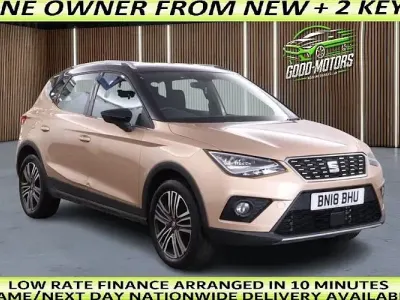 Begagnad Seat Arona XCELLENCE 116 HK (85 kW) 2018 Guld SUV