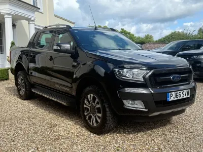 Used Ford Ranger Wildtrack 200 HP (147 kW) 2016 Black Pickup