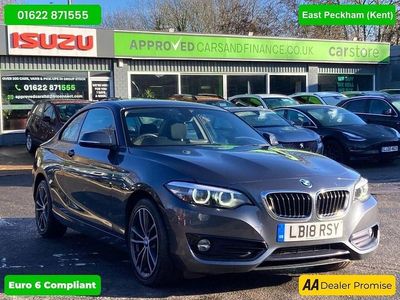 Used BMW 218 Sport Line 2018 Grey Coupe