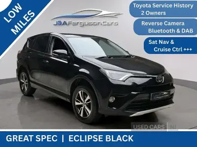 Begagnad Toyota RAV4 Business Edition 2016 Svart SUV