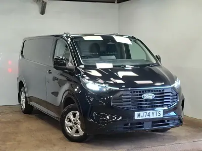 Used Ford Transit Custom Limited 136 HP (100 kW) 2024 Black Van
