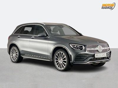 Grey Used 2022 Mercedes GLC300 AMG Line Premium Estate | £31,495 (Fair price)