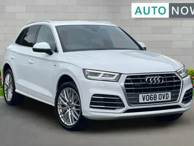 Used Audi Q5 S-Line 187 HP (137 kW) 2018 White SUV