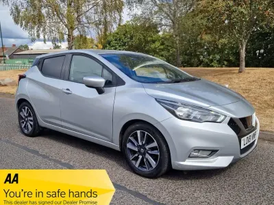 Used Nissan Micra N-Connecta 90 HP (66 kW) 2018 Silver Hatchback