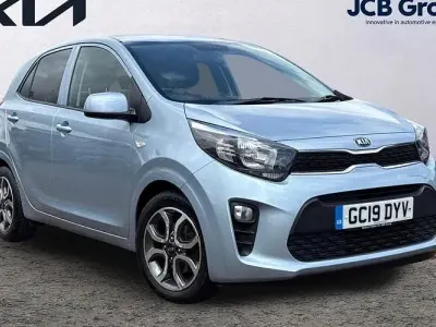 Used Kia Picanto 67 HP (49 kW) 2019 Blue Hatchback