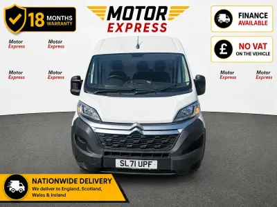 Used Citroën Relay 140 HP (102 kW) 2021 White Van