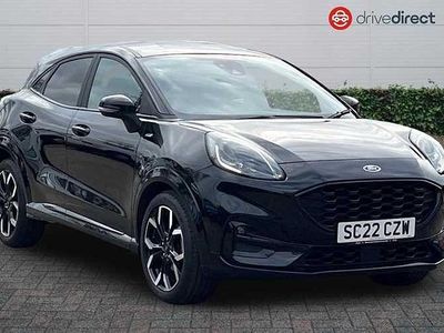 Black Used 2022 Ford Puma ST-Line X Hatchback | £15,850 (Fair price)