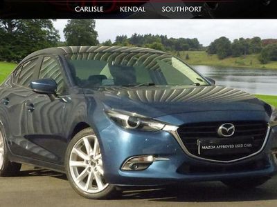 Blue Used 2017 Mazda 3 Inclusive Sedan | £11,295 (A bit pricey)