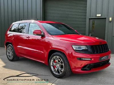 Begagnad Jeep Grand Cherokee SRT8 2017 Röd SUV