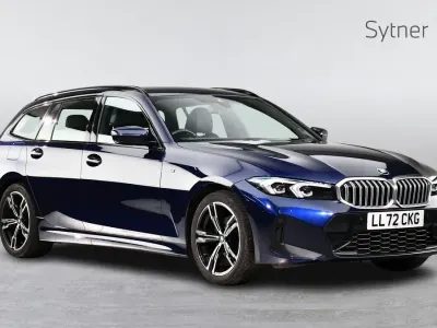 Used BMW 320 M Sport 181 HP (133 kW) 2022 Blue Estate