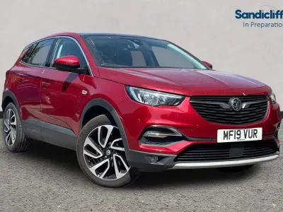 Used Vauxhall Grandland X Elite 130 HP (95 kW) 2021 Red SUV