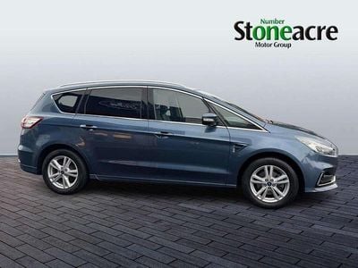 Used Ford S-MAX Titanium 190 HP (139 kW) 2023 Blue MPV