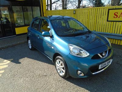 Used Nissan Micra Acenta 80 HP (58 kW) 2014 Blue Hatchback