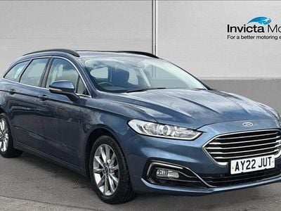 Used Ford Mondeo Zetec 187 HP (137 kW) 2022 Chrome blue metallic Estate