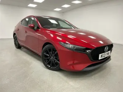Used Mazda 3 Inclusive 2021 Red Hatchback