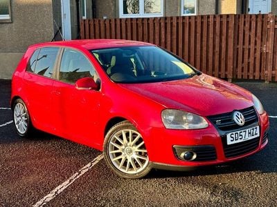Red Used 2007 VW Golf V GT Hatchback | £2,750 (Fair price)