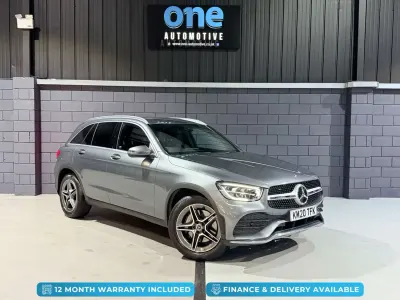 Begagnad Mercedes GLC220 AMG line 194 HK (142 kW) 2020 Grå SUV