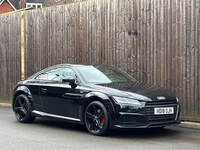 Used Audi TT Black Edition 180 HP (132 kW) 2018 Black Coupe