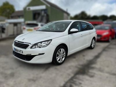 White Used 2014 Peugeot 308 Active Estate | £5,495 (Expensive)