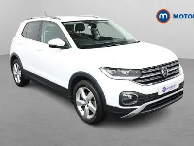 Usado VW T-Cross SEL 116 CV (85 kW) 2019 Blanco SUV