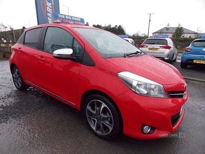 Red Used 2014 Toyota Yaris Trend Hatchback | £5,295 (Fair price)