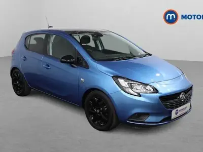 Used Vauxhall Corsa 75 HP (55 kW) 2019 Blue Hatchback