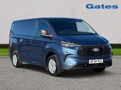 Blue Used 2024 Ford Transit Custom Trend Van | £24,799 (Expensive)
