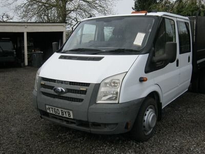 used Ford Transit D/Cab Chassis TDCi 100ps [DRW] Tipper