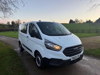 White Used 2023 Ford Transit Custom Van | £12,995 (Fair price)